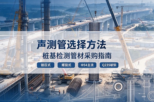 海安声测管选型标准