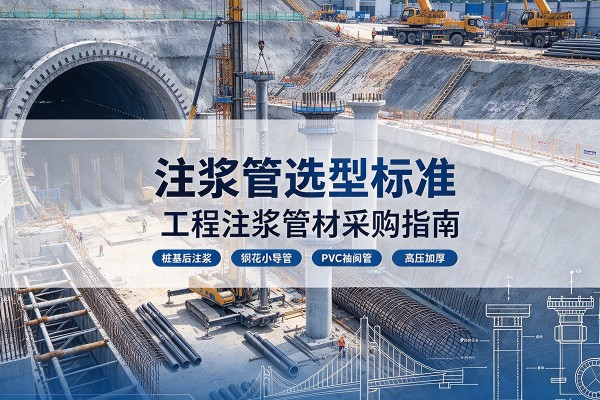 海安注浆管选型标准