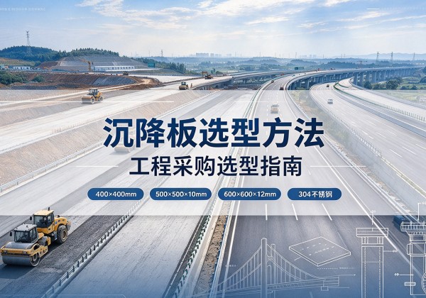 海安沉降板选择方法