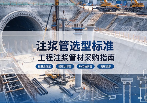 海安注浆管选型标准